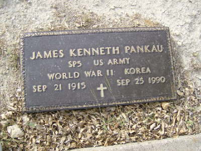Pankau, James Kenneth (military marker)