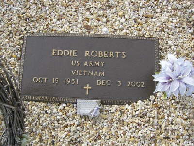 Roberts, Eddie (military marker)