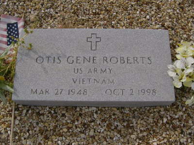 Roberts, Otis Gene (military marker)