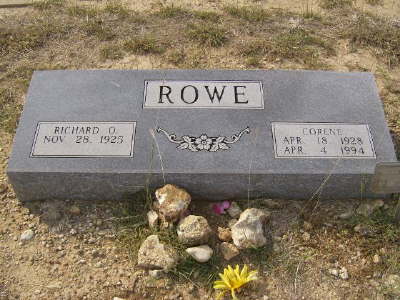 Rowe, Richard O. & Corene