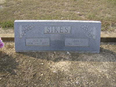 Sikes, Joe W. & Lois L.