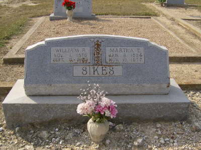 Sikes, William R. & Martha T.