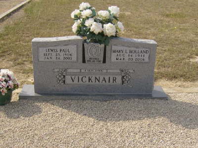 Vicknair, Lewis Paul & Mary L. Holland