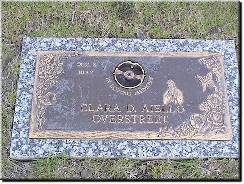 Overstreet, Clara D Aiello.JPG