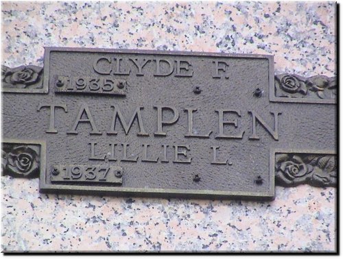 Tamplen, Clyde F and Lillie L.JPG