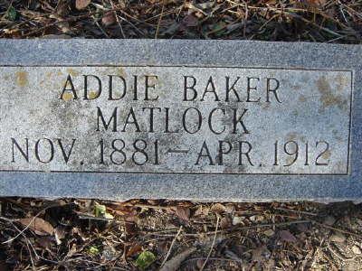 Matlock, Addie Baker