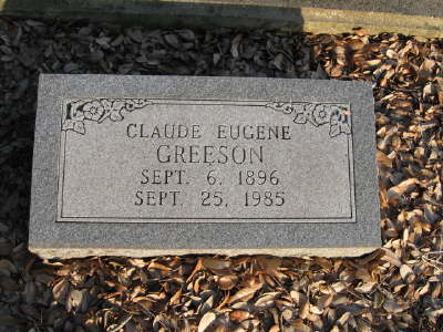 Greeson, Claude Eugene