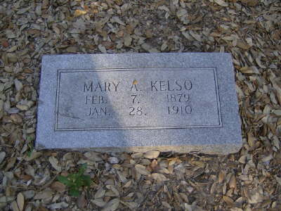 Kelso, Mary A