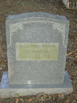 Robinson, Jonnie Wilder