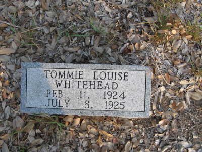 Whitehead, Tommie Louise