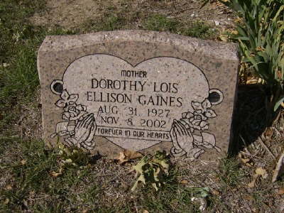 Gaines, Dorothy Lois Ellison