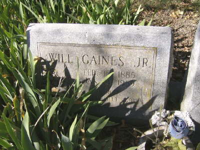 Gaines, Will Jr.