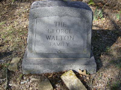George Walton Family