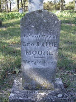 Moore, Infant Daughter
