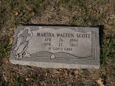 Scott, Martha Walton
