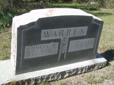 Warren, Emmett M. & Lydia Ann