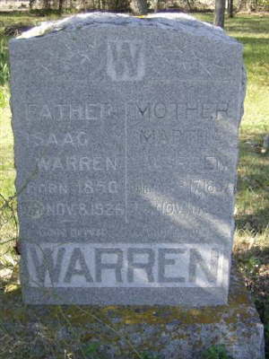 Warren, Isaac & Martha