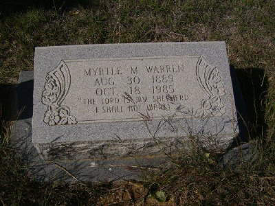 Warren, Myrtle M.