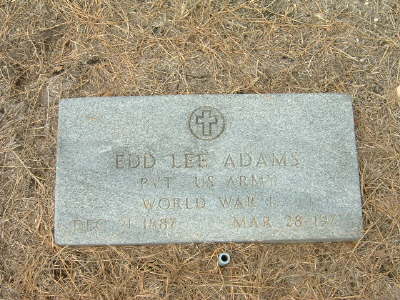 Adams, Ed Lee (military marker)