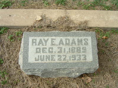 Adams, Ray E.