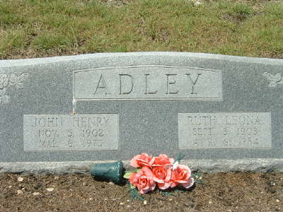 Adley, John Henry & Ruth Leona