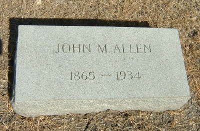 Allen, John M.
