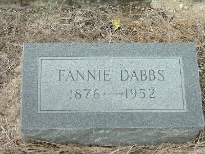 Dabbs, Sarah Fannie