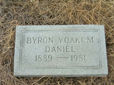 Daniel, Byron Yoakum