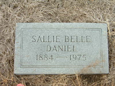 Daniel, Sallie Belle