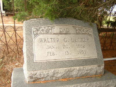 Decker, Walter G.