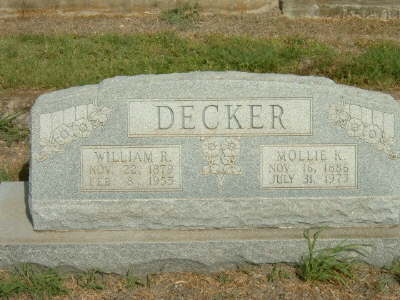 Decker, William R. & Mollie K.