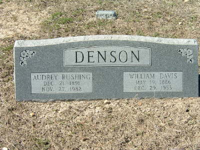 Denson, Audrey Rushing & William Davis