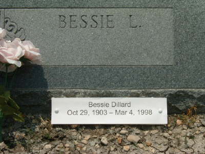 Dillard, Bessie L.