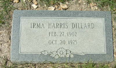 Dillard, Irma Harris