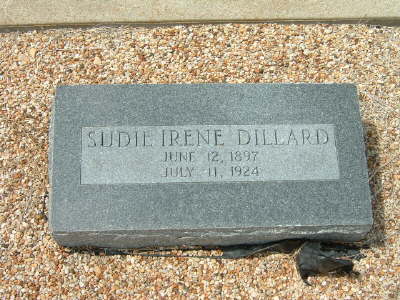 Dillard, Sudie Irene