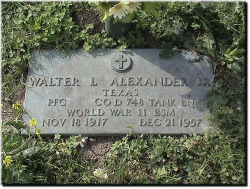 Alexander, Walter Jr (military marker).JPG