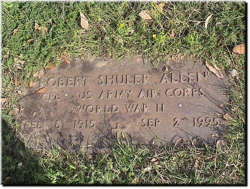 Allen, Robert Shuler (military marker).JPG