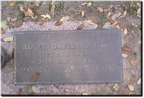 Allison, Roger David (military marker).JPG