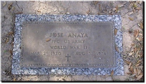 Anaya, Jose (military marker).JPG