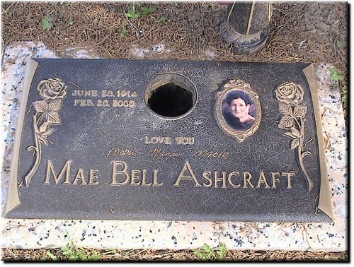 Ashcraft, Mae Bell.JPG