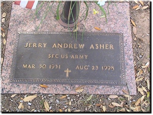 Asher, Jerry Andrew (military marker).JPG