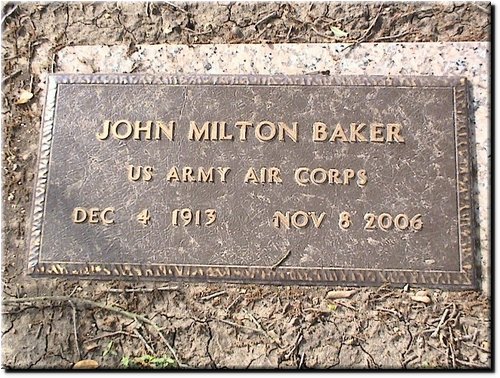 Baker, John Milton (military marker).JPG