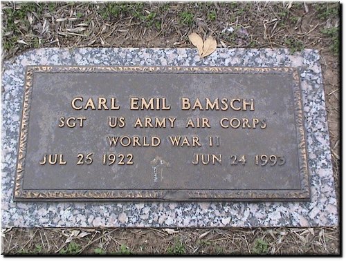 Bamsch, Carl Emil (military marker).JPG