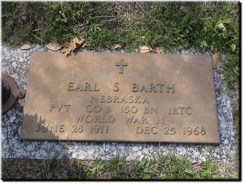 Barth, Earl (military marker).JPG