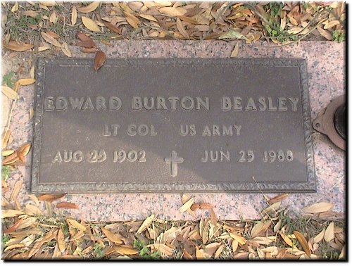 Beasley, Edward Burton (military marker).JPG