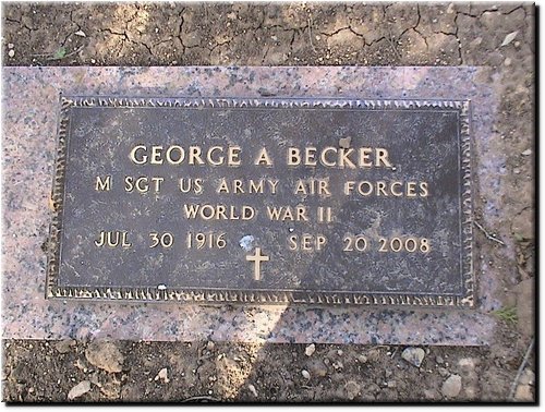 Becker, George A (military marker).JPG