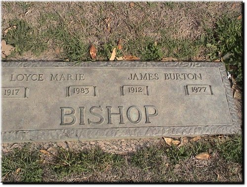 Bishop, Loyce Marie and James Burton.JPG