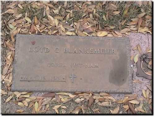 Blankemeier, Loyd (military marker).JPG