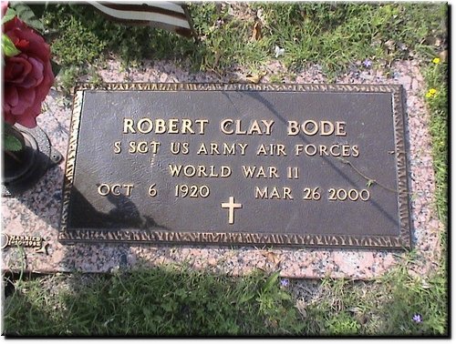 Bode, Robert (military marker).JPG