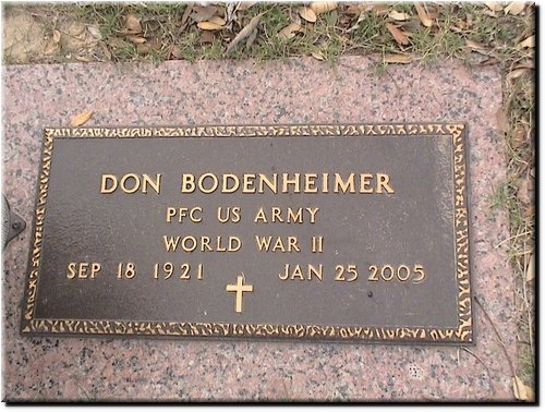 Bodenheimer, Don (military marker).JPG